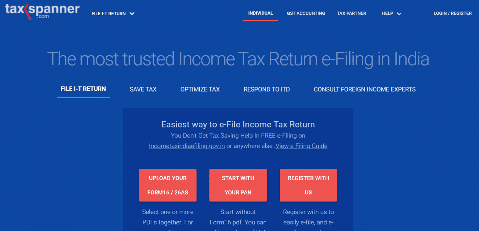 Top 5 Websites for Filing ITR in India 2023